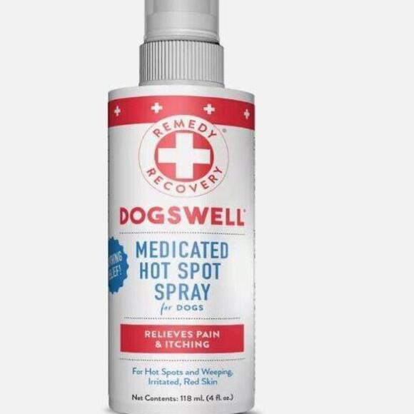 DOGSWELL Releves Pain & Itching Medicated  Hot SPot Spray for Dogs, 4 oz. - Picture 1 of 1